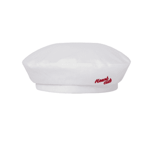 white beret hat