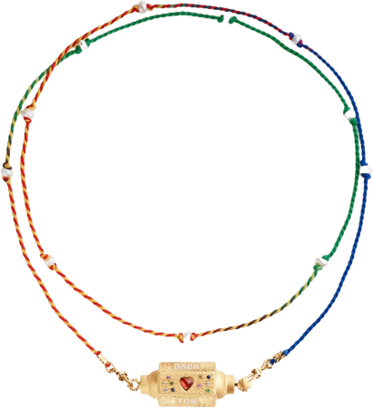 Marie Lichtenberg LOVE YOU LOCKET Necklace