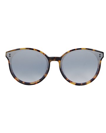 Illesteva | Helen Oversized Cat Eye Sunglasses | INTERMIX®