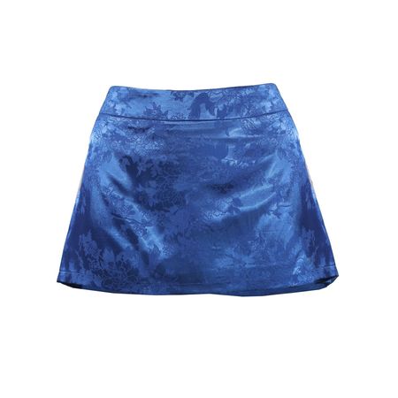 Marla Low Rise Skirt In Cobalt Blue | Elsie & Fred | Wolf & Badger