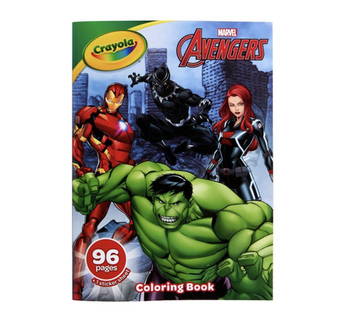 avengers coloring book