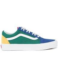Low blue green yellow red vans - Google Search