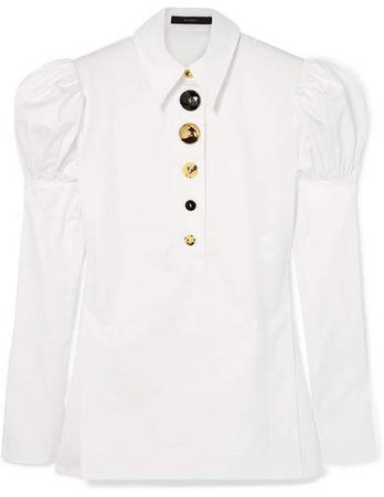 Breuer Cotton-twill Shirt - White