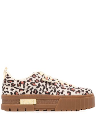 PUMA Mayze Leopard sneakers