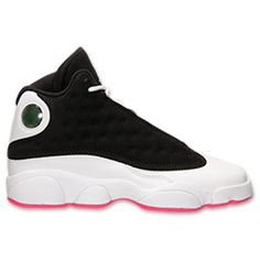 Big Kids' Air Jordan Retro 13 (3.5y - 9.5y) Basketball Shoes - Hyper Pink