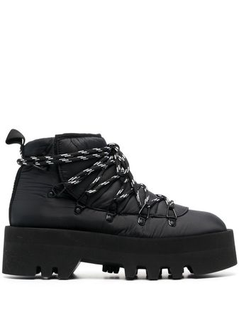JW Anderson Padded lace-up Boots - Farfetch