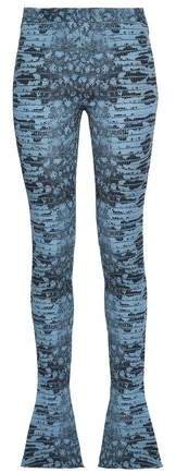 Printed Jersey Flared Pants