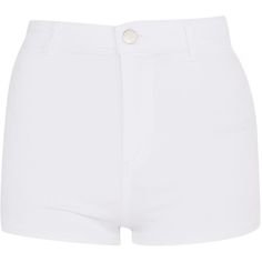 white moto shorts