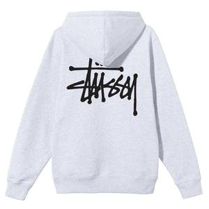 Basic Stussy Zip Hood - Mens Long Sleeve Sweatshirt | Stussy