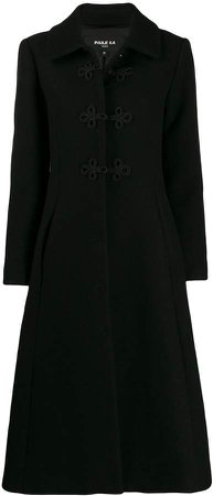 A-line fitted coat