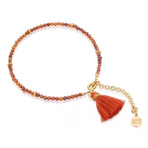 orange fringe bracelet