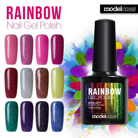Rainbow Nail Polish