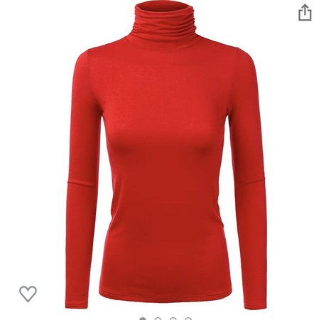 red turtle neck