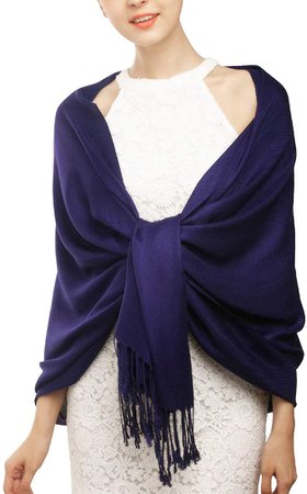 Women's Silky Scarf Pashmina Shawls and Wraps for Wedding Favors Bride Bridesmaid Gifts Evening Dress Shawl at Amazon Women’s Clothing store