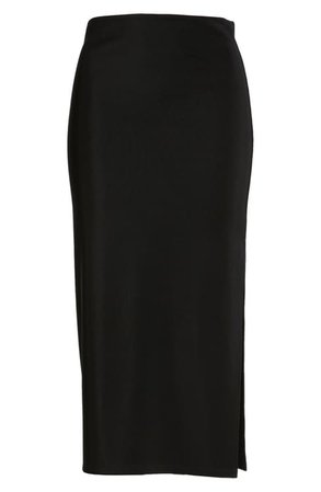 Leith High Side Slit Pencil Skirt (Regular & Plus Size) | Nordstrom