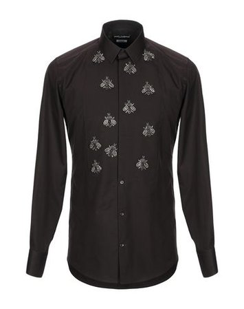 Dolce & Gabbana Solid Color Shirt - Men Dolce & Gabbana Solid Color Shirts online on YOOX United States - 38823721NN