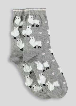 gray llama socks - Google Search