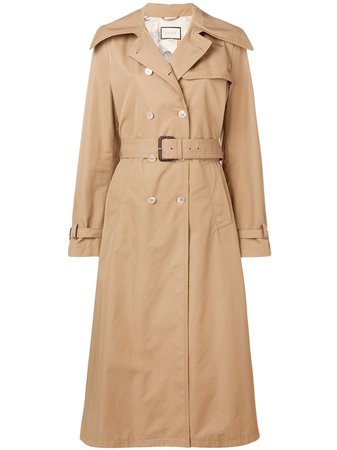 Gucci Double-Breasted Belted Coat Ss19 | Farfetch.com