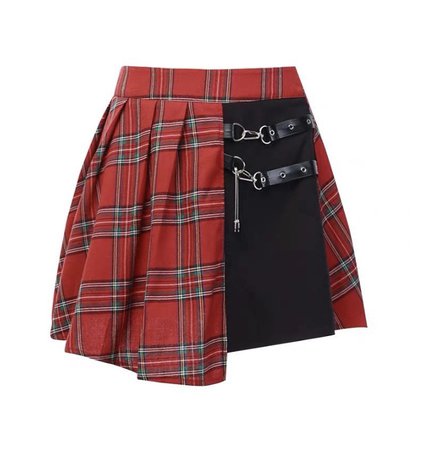 plat buckle skirt