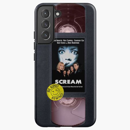 "Scream VHS" Samsung Galaxy Phone Case for Sale by MPDDesigner | Redbubble