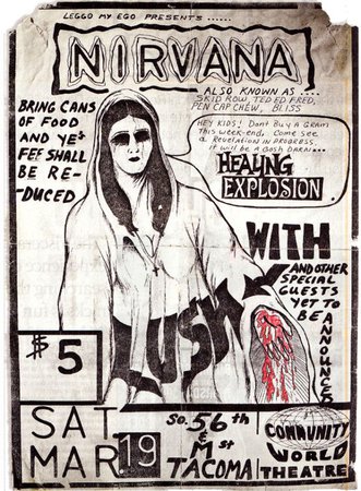 nirvana posters vintage - Google Search