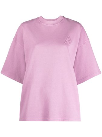 The Attico Round Neck short-sleeved T-shirt - Farfetch