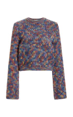 Knit Cropped Sweater By Chloé | Moda Operandi
