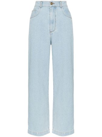 Nanushka Marfa wide-leg jeans $306 - Buy Online - Mobile Friendly, Fast Delivery, Price