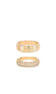 Ettika Arch Chain Earrings in Gold | REVOLVE