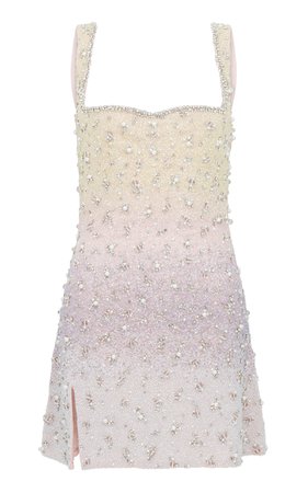 Prism Embellished Mini Dress By Clio Peppiatt | Moda Operandi