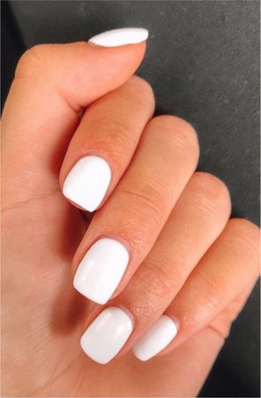 white manicure