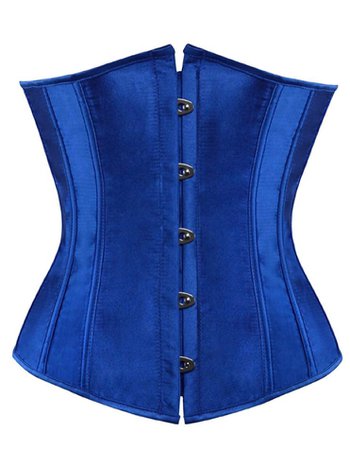 corset belt blue