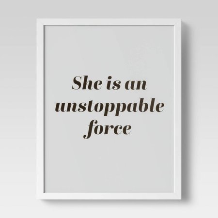 16"x20" Unstoppable Force Framed Wall Print - Opalhouse™ : Target