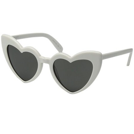 white heart sunglasses - Google Search