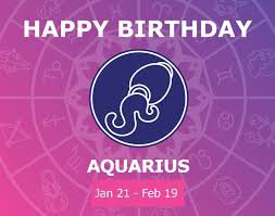 Aquarius birthday - Google Search