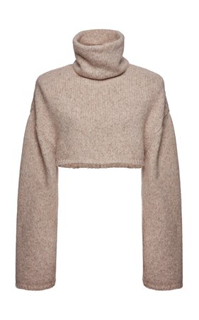 Cropped Turtleneck Sweater By Magda Butrym | Moda Operandi