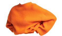 orange sweater