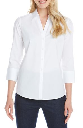 Foxcroft Mary Button-Up Blouse | Nordstrom