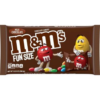 M&m's Fun Size Milk Chocolate Candies - 10.53oz : Target
