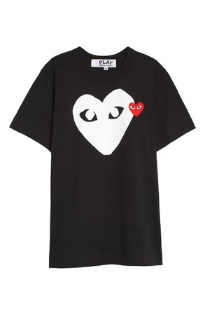 Comme des Garçons PLAY Double Heart Graphic Tee | Nordstrom