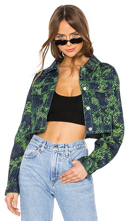 I.AM.GIA Sinead Jacket in Green Tiger | REVOLVE