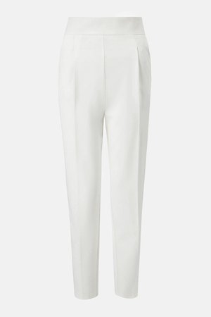 Tailored High Waist Slim Leg Trousers | Karen Millen