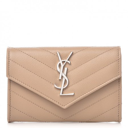 YSL nude wallet