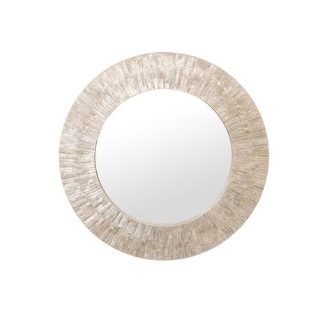 Kouboo Round Capiz Seashell Sunray Wall Mirror & Reviews | Wayfair