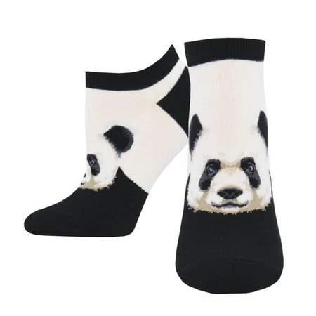 Panda Fan Ankle Socks