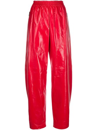 Red Leather Pants