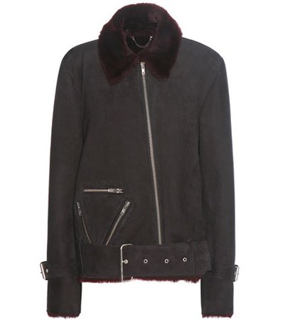 Exclusive to mytheresa.com – Cavallo shearling-lined suede jacket