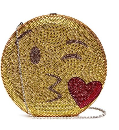 judith leiber emoji handbag purse