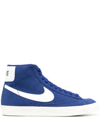 Shop Nike leather hi-top trainers with Express Delivery - FARFETCH