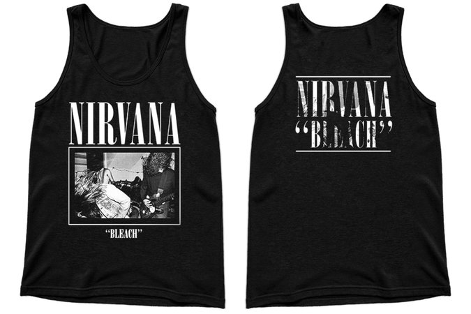 Nirvana Bleach Unisex Tank T-Shirt